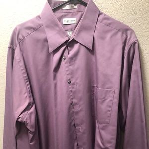 Van Heusen LS Purple Dress Shirt - XXL